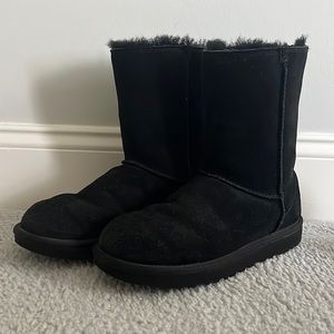 Mid High Black Ugg Boots